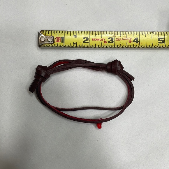 Other - Adjustable leather bracelet